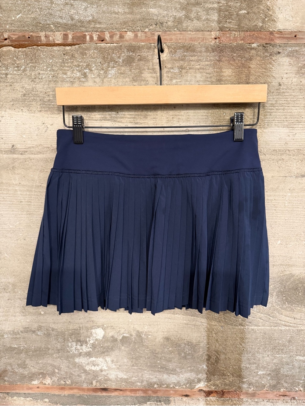 lululemon athletica Navy Pleated Tennis Skirt